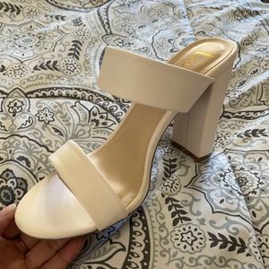 Lulus white heels